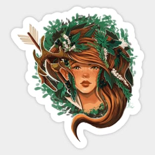 Artemis - Greek Goddess Sticker